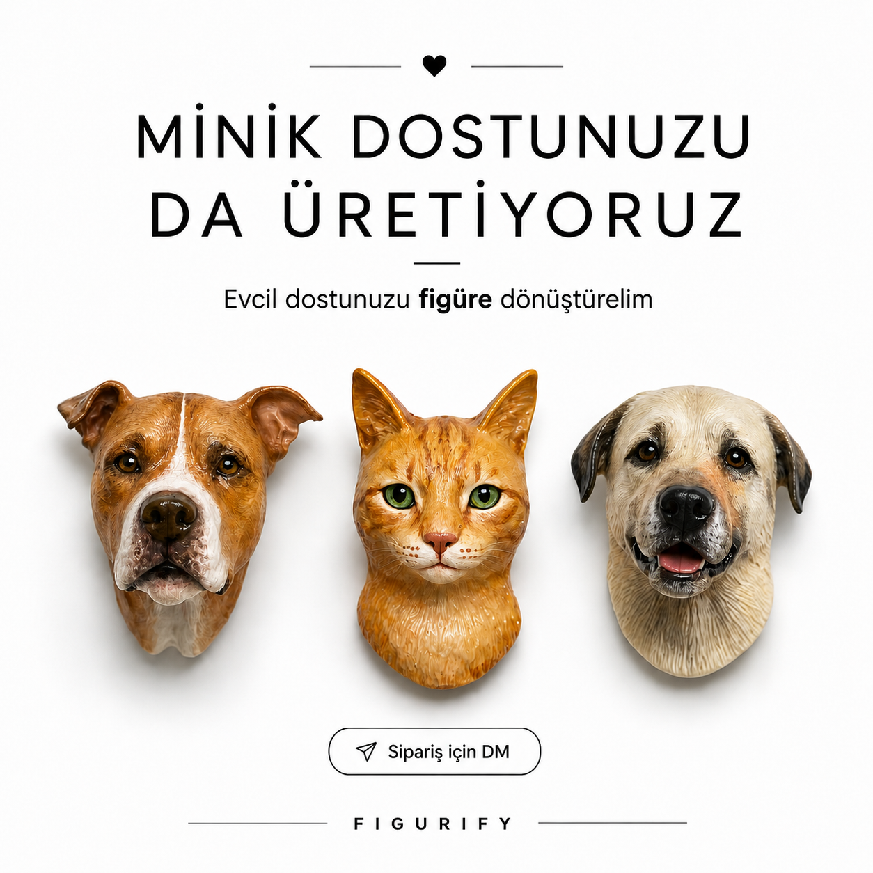 Kişiye özel 3D figür ve magnet örnekleri